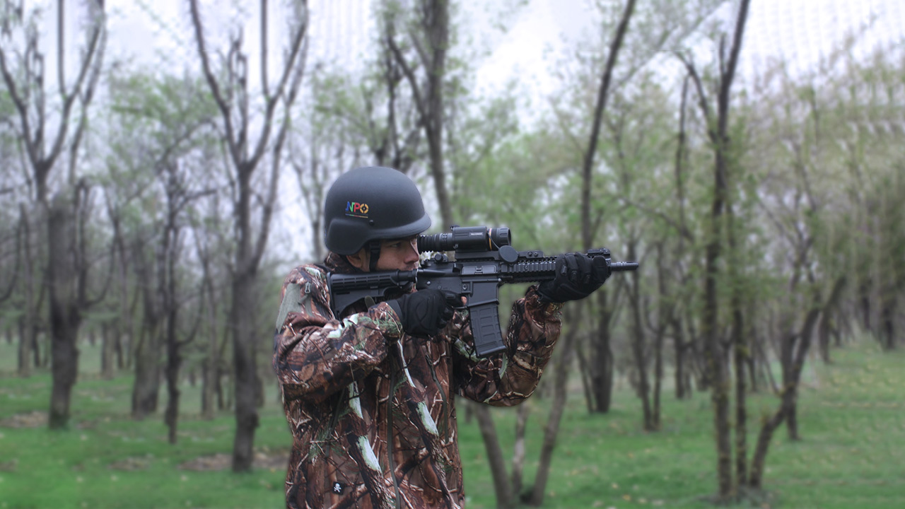 Rifle thermal scope