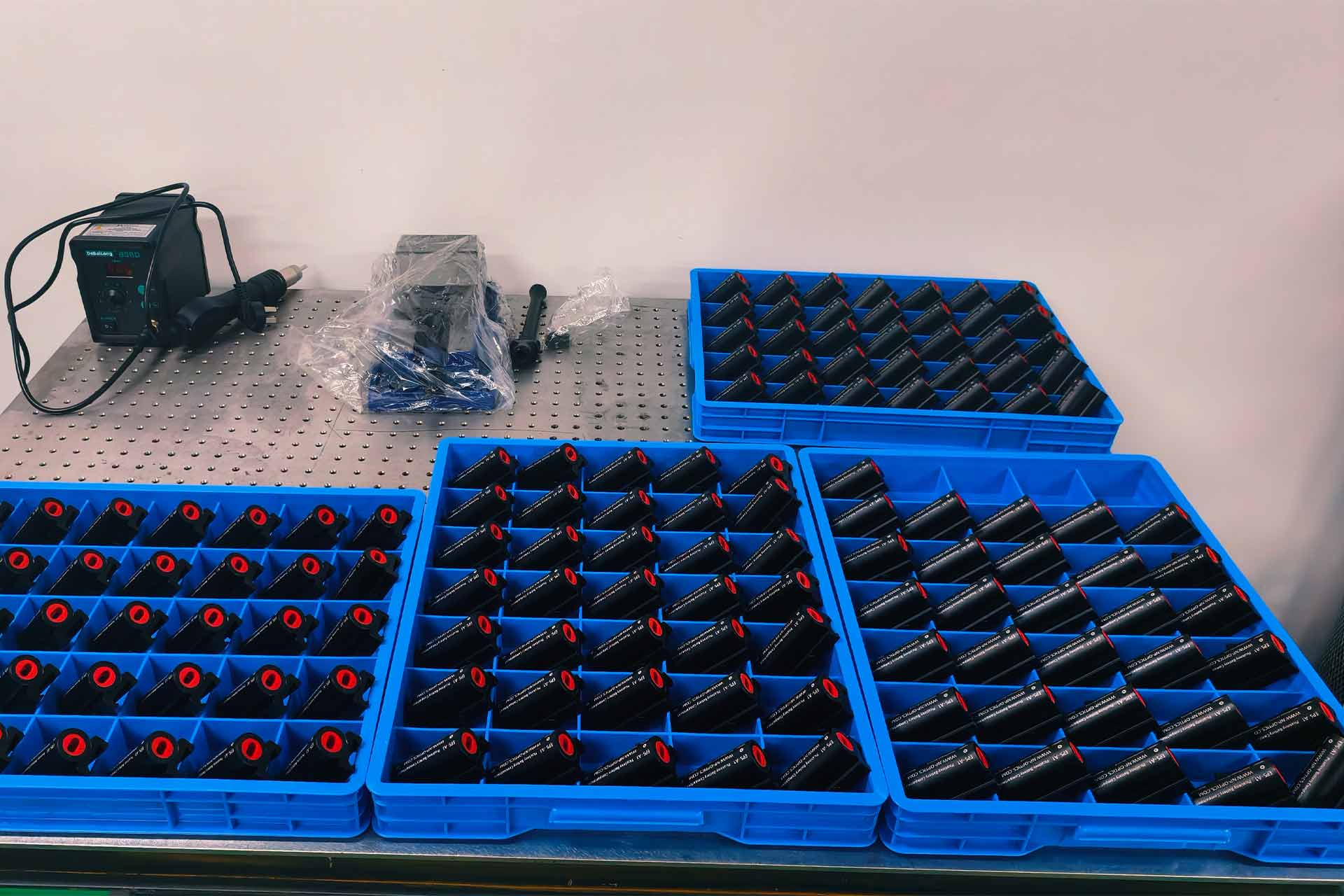 2 tests are conducted during the assembling of rifle mounted batter pack