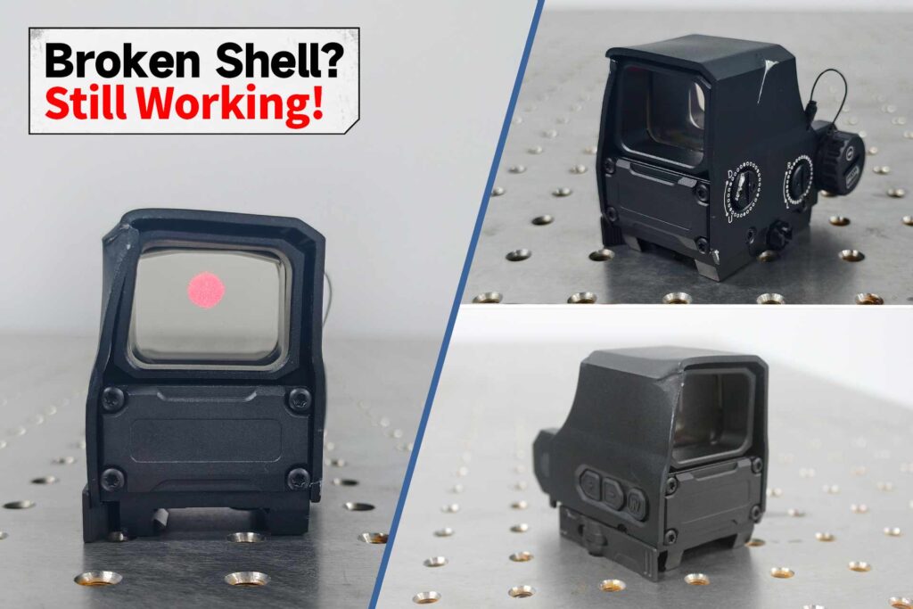 double housing holographic red dot sight