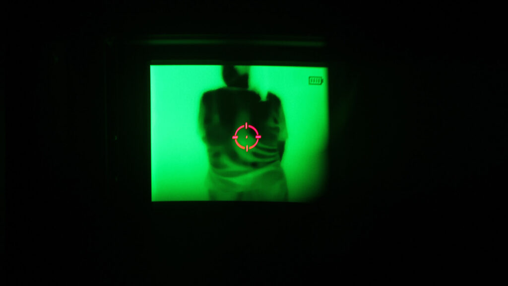 thermal scope and red dot fusion sight